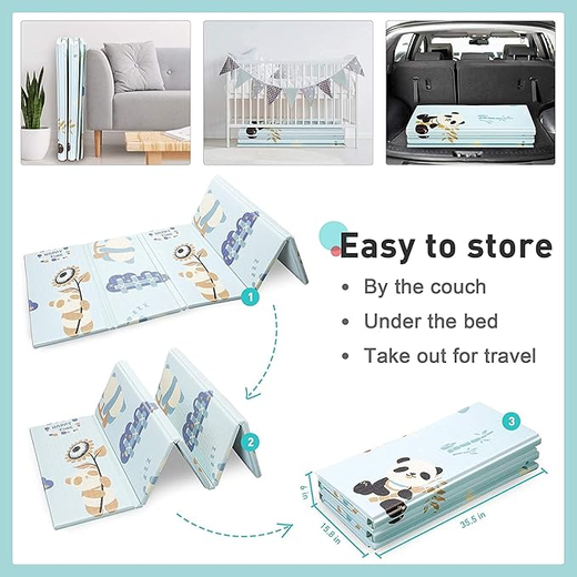 2 Fold Baby Floor Mat - Image 4
