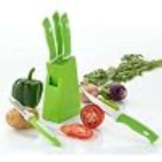 Green Knife Plastic Stand - Image 2