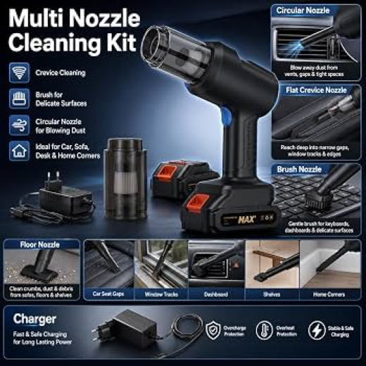 Wireless Portable Car Vaccum - Image 4