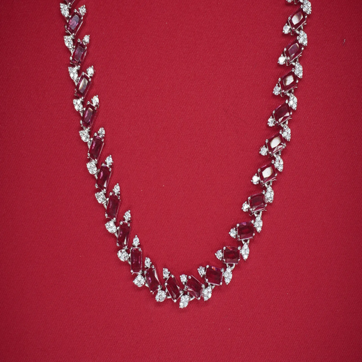 Silver Short Necklace - Image 2