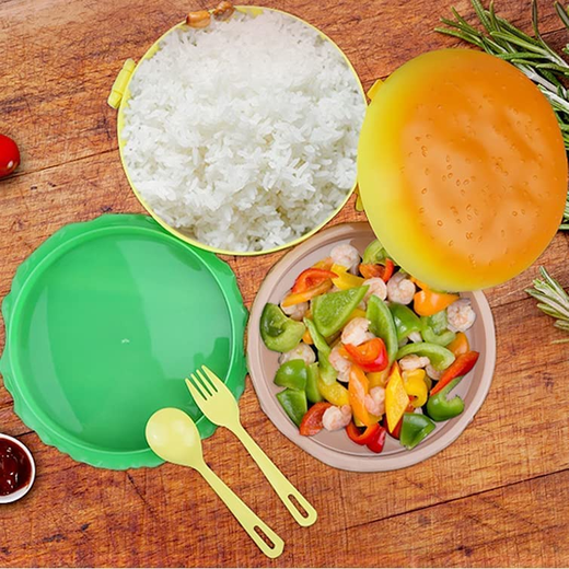 Burger Shape Lunch Box - Image 4