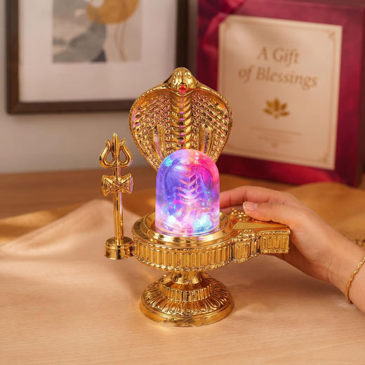 Golden Shesh Naag Shivling 🔱 - Image 3