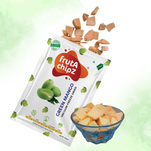 frutA chipZ  Dried GREEN MANGO Replacement for Tamarind | 100% Natural | Sour Mango | Raw Mango for Veg and Non Veg Curries | Pack of 5| 100 Gms - Image 3
