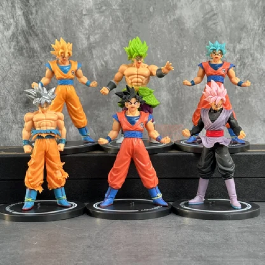 New Dbz Set of 6 d78-6 A - Image 2