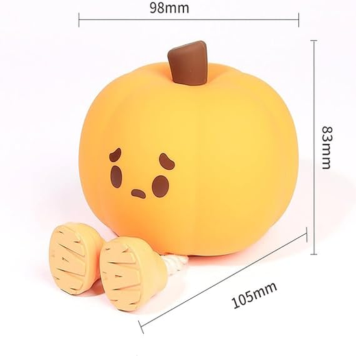 Multifunction Silicon Pumpkin Night Lamp - Image 3