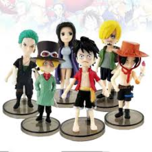 6pcs One peice Figure set small - Image 2