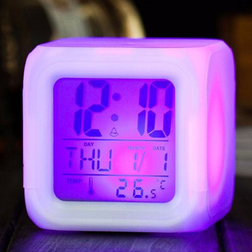 Color Changing Clock Alarm - Image 4