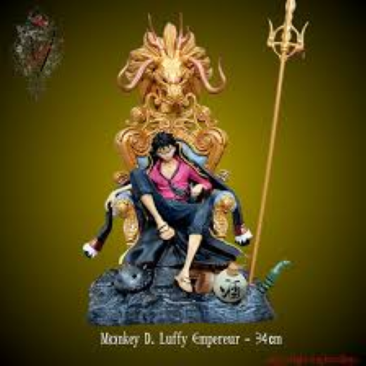 34 cm Giant luffy on Dragon throne king - Image 4