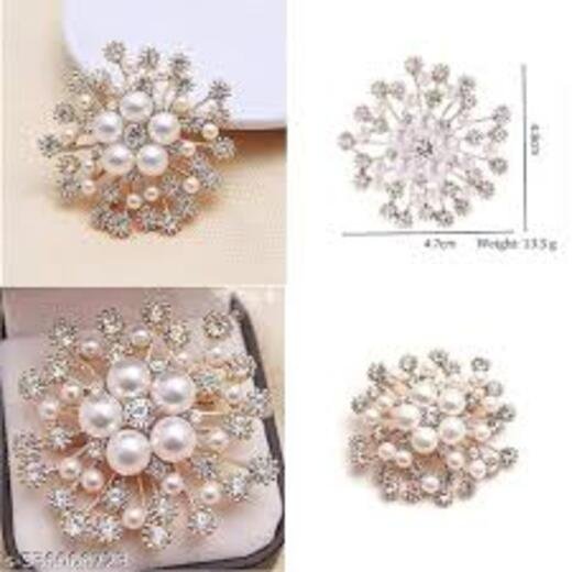 Flower Brooch - Image 3