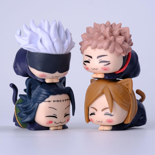 Set of 4 sleeping gojo figures - Image 2