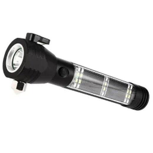 Rechargeable Waterproof Flashlight Hammer Light