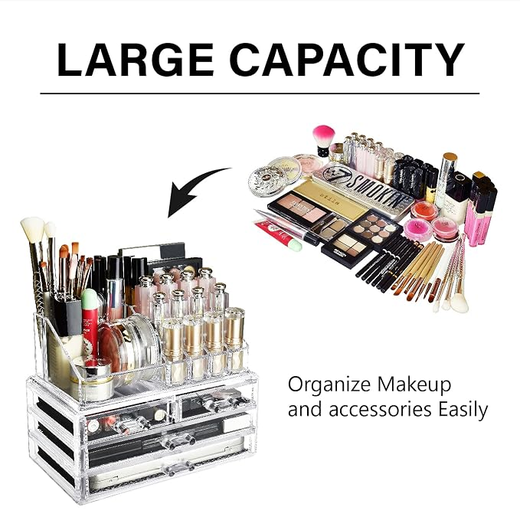 Acrylic Jewelry & Cosmetic Box - Image 4