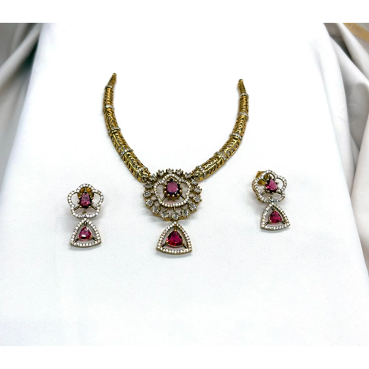 Victorian Short Kanti Necklace
