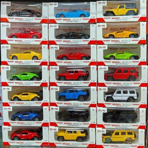 Small Die Cast Model White