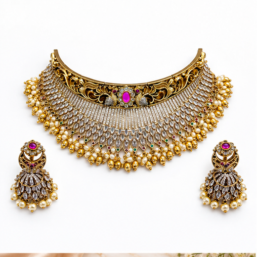 Matte finishing Choker