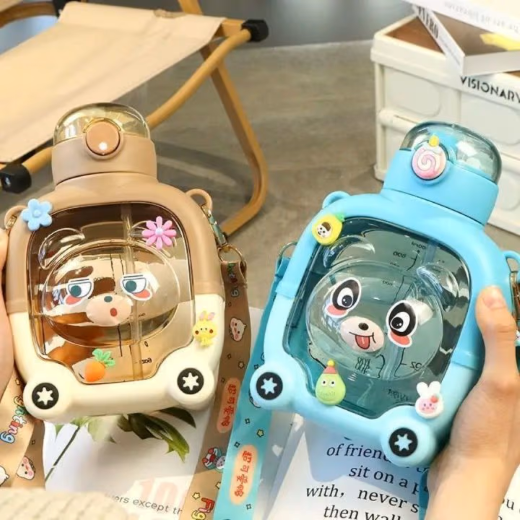 9148 2 in1 Kids Premium Sipper Bottle
