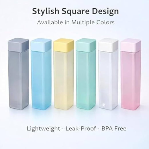 Square Water Bottle - Image 4