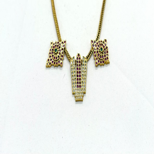 Gold finishing Short Necklace - Image 2