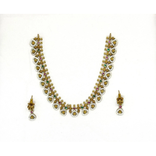 Nakshi finishing Short Necklace