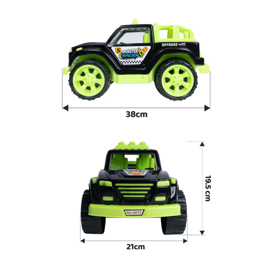 Flyi Monster Racing Jeep – Heavy Duty Off-Road Toy Car(2+ Years) - Image 4