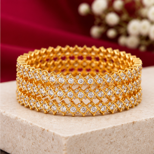 Panchloham Premium AD Stones Bangle - Image 2
