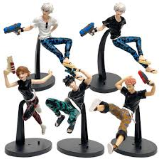Street fighters 5 pcs set