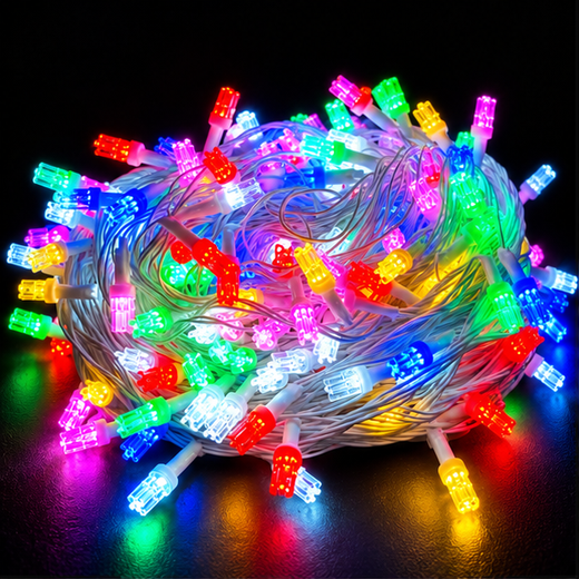 70M Fan Design Multicolour String Light (340 Bulb) (Print: 100M) ✨