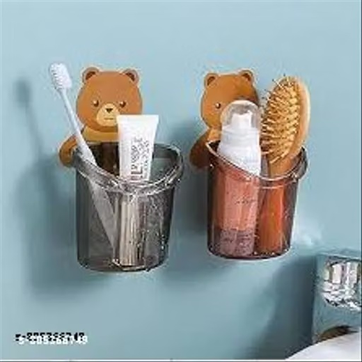 Teddy Bear Tooth Brush Holder - Image 2