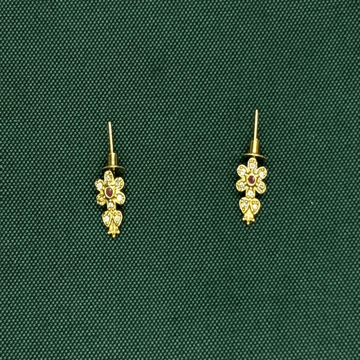 Gold Short Necklace - Image 3