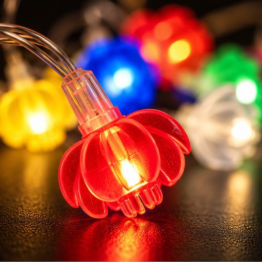 Rainbow Flower String Light (14 Lamp) 🌈 - Image 2