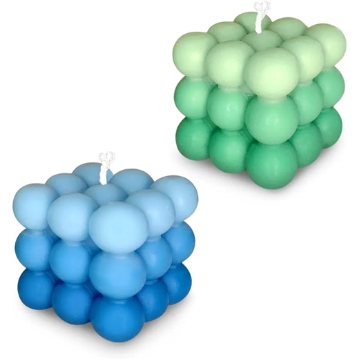 Multicolour Scented Bubble Candles 🕯️- (1 Piece) - Image 2