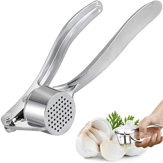 Steel Garlic Press - Image 3