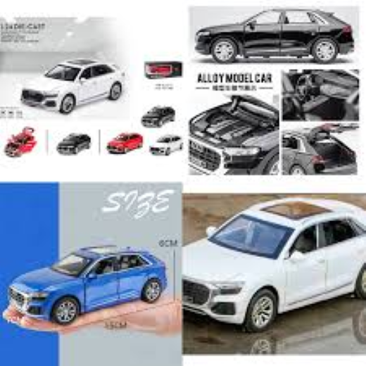 Mini Audi Q8 Diecast Car (Light & Music) - Image 3