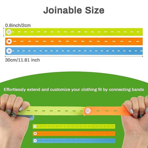 Elastic With Button - Image 3