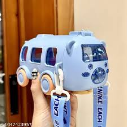 (B-35) Toy Bus Fancy Water Bottel - Image 4