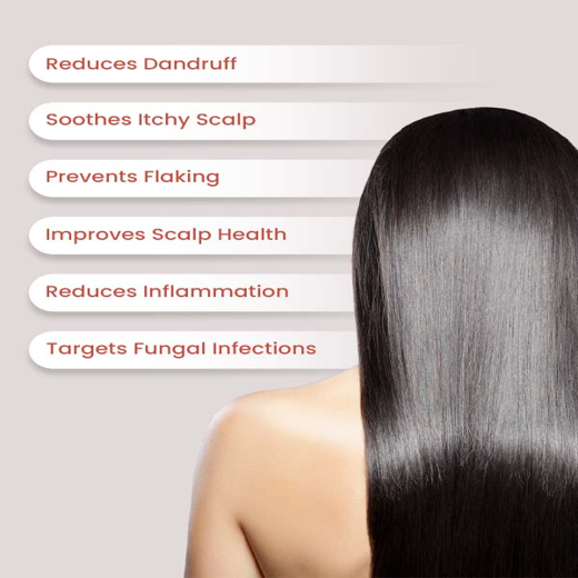 Earthraga Anti Dandruff Shampoo | Reduces dandruff up to 95% | 300 ml - Image 3