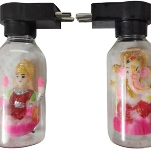 Set of Lakshmi Ganesh ji Multicolour Light 🔌 - Image 2