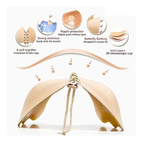 Wire Free Stick on Bra for Women - Image 3