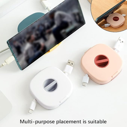 2 in 1 Mobile Phone Cable Case Holder - Image 2