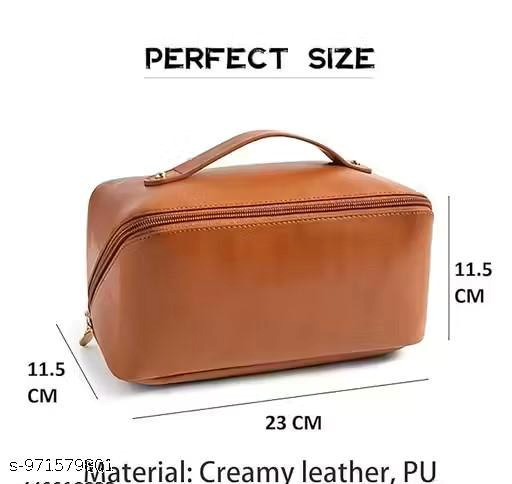 Leather Cosmetic Bag - Image 4
