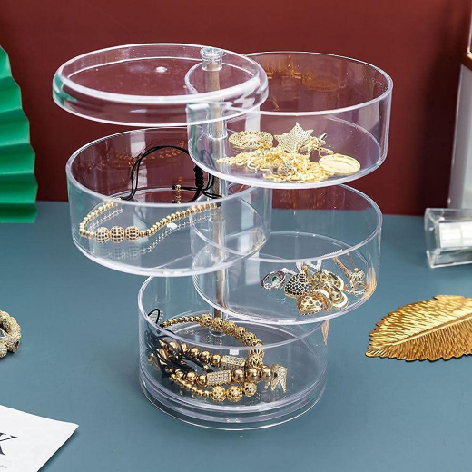 4 Layer Acrylic Cosmetic Box