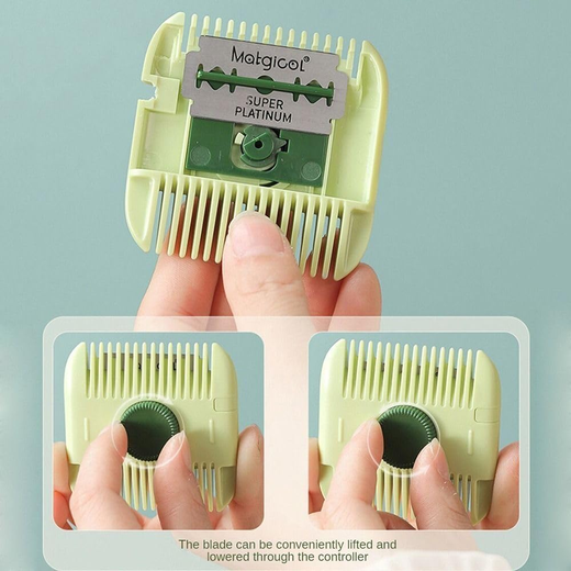 2 in 1 Hair Brush and Hair Trimming Comb - Image 4