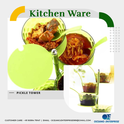 Storage Pickle Tower Container Spice Rack - Image 3