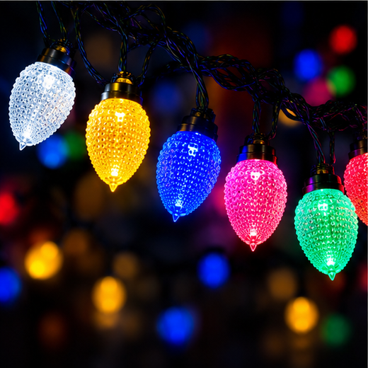Big Magic Pineapple Multicolour String Light (14 Bulb) ✨ - Image 3