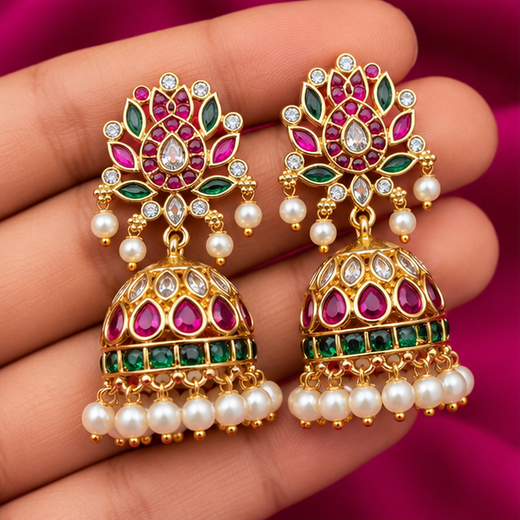 Trending Flavour Model Guttha Pusal Jumkas - Image 3