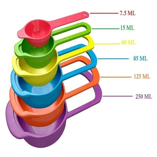 6Pcs Plastic Spoon Set - Image 2