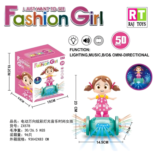 Revolving Girl Fashion Girl (Bulk Discount) - Image 3