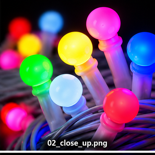 11M Angoor Premium Multicolour String Light (42 Bulb) (Print: 15M) 🍇✨ - Image 2