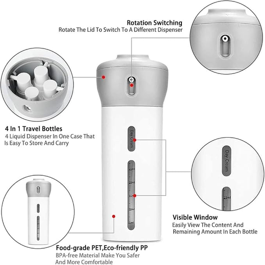 Soap & Shampoo Dispensers (Pack of 2) - Image 4