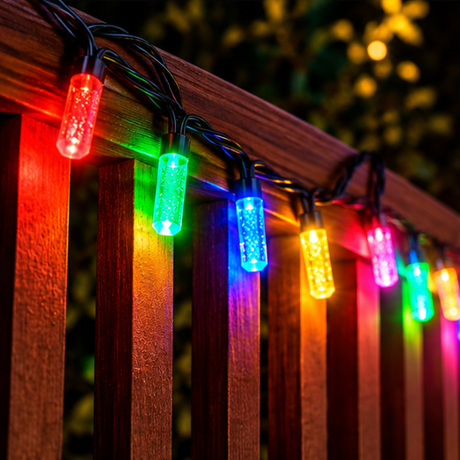 48M Sugarcane Design Multicolour String Light 96 Bulb (Print 70M) ✨ - Image 3
